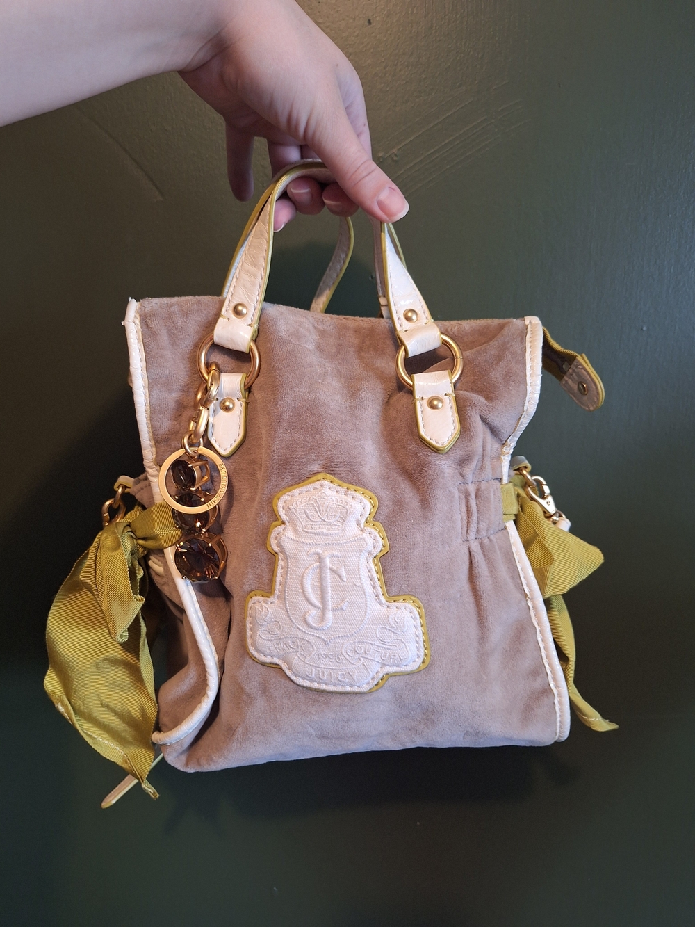 Vintage Juicy Couture Crisp And Cool Ms. Daydreamer Tote Bag